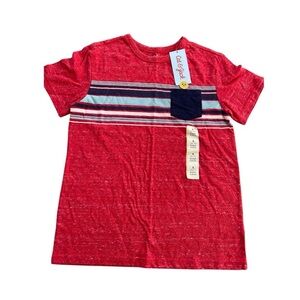 Cat & Jack Red‎ and Blue Short Sleeve Tee